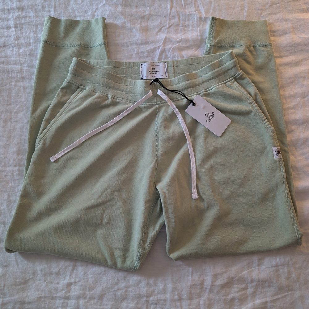 Reigning Champ Light Green Joggers